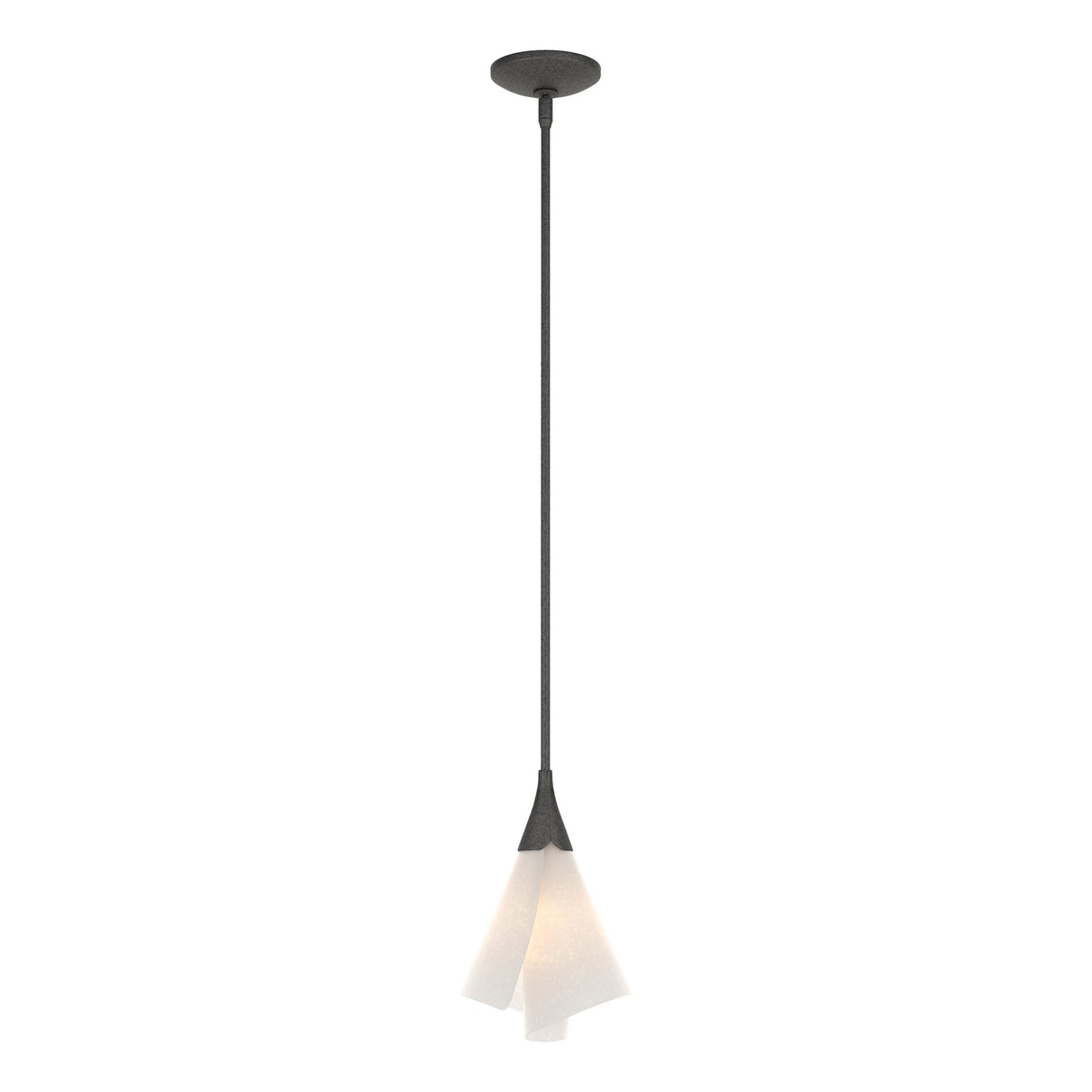Hubbardton Forge 2011 Natural Iron Spun Frost (SH) Multi Mobius Mini Pendant