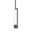 Hubbardton Forge 2011 Oil Rubbed Bronze Opal Glass (GG) Multi Axis Mini Pendant