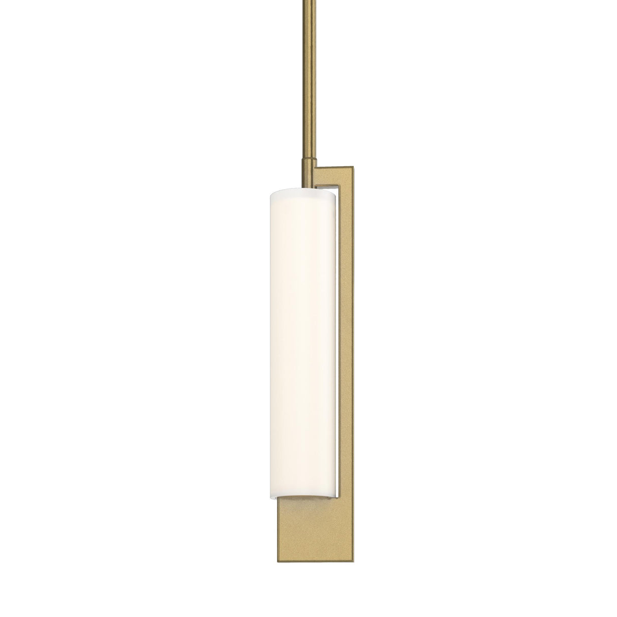 Hubbardton Forge 2011 Modern Brass Opal Glass (GG) Multi Axis Mini Pendant