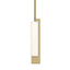 Hubbardton Forge 2011 Modern Brass Opal Glass (GG) Multi Axis Mini Pendant