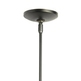 Hubbardton Forge 2014 Dark Smoke Clear Glass with Frosted Diffuser (YE) Multi Corona Large Mini Pendant