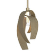 Hubbardton Forge 2014 Soft Gold Clear Glass with Frosted Diffuser (YE) Multi Corona Large Mini Pendant