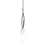 Hubbardton Forge 2012 Dark Smoke Opal Glass (GG) Multi Brindille Mini Pendant