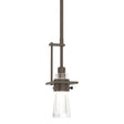 Hubbardton Forge 2012 Bronze Clear Glass (ZM) Multi Erlenmeyer Small Mini Pendant