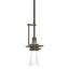 Hubbardton Forge 2012 Bronze Clear Glass (ZM) Multi Erlenmeyer Small Mini Pendant
