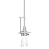 Hubbardton Forge 2012 Vintage Platinum Clear Glass (ZM) Multi Erlenmeyer Small Mini Pendant