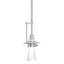 Hubbardton Forge 2012 Vintage Platinum Clear Glass (ZM) Multi Erlenmeyer Small Mini Pendant