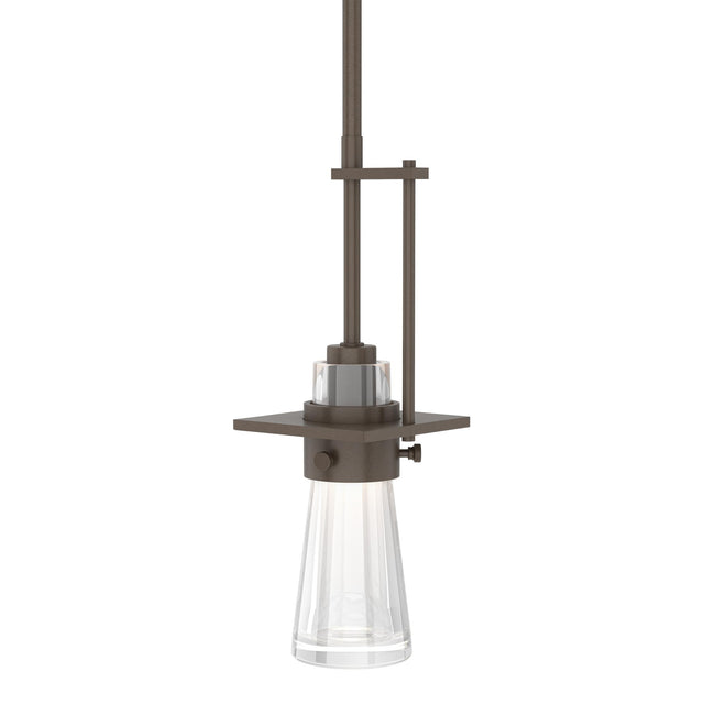 Hubbardton Forge 2013 Bronze Clear Glass (ZM) Multi Erlenmeyer Mini Pendant