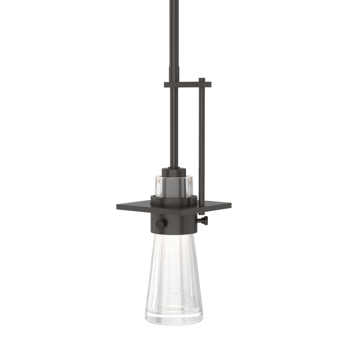 Hubbardton Forge 2013 Oil Rubbed Bronze Clear Glass (ZM) Multi Erlenmeyer Mini Pendant