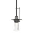 Hubbardton Forge 2013 Natural Iron Clear Glass (ZM) Multi Erlenmeyer Mini Pendant