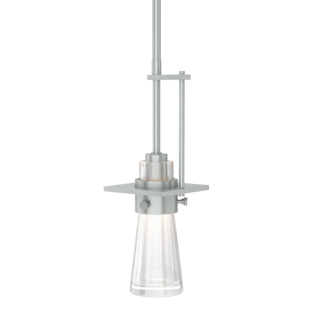 Hubbardton Forge 2013 Vintage Platinum Clear Glass (ZM) Multi Erlenmeyer Mini Pendant