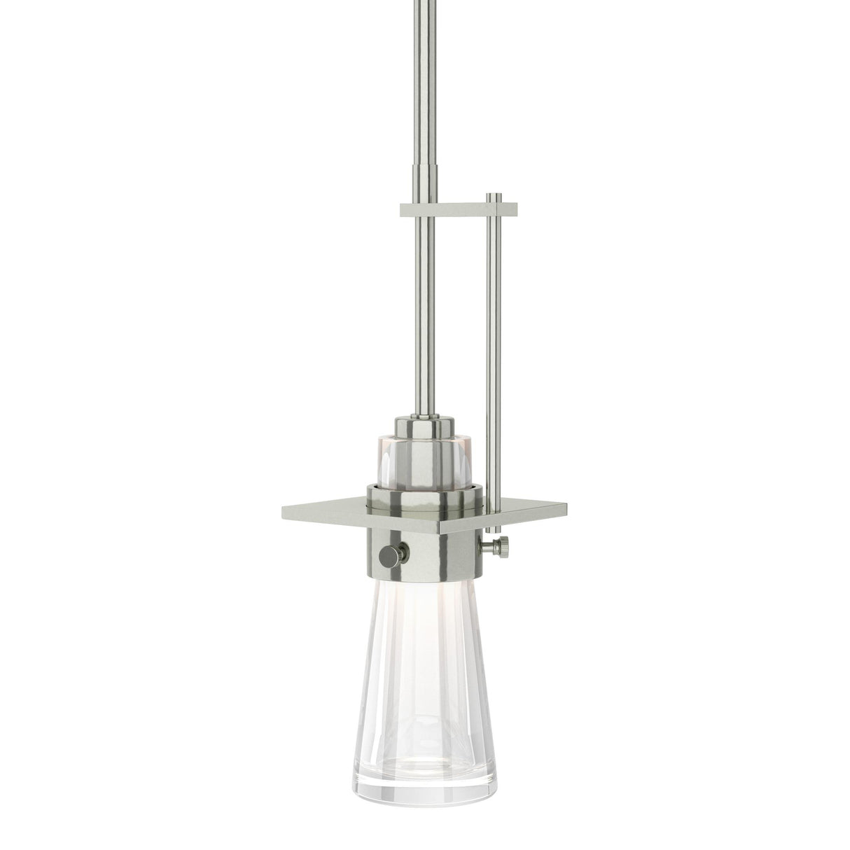 Hubbardton Forge 2013 Sterling Clear Glass (ZM) Multi Erlenmeyer Mini Pendant