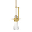 Hubbardton Forge 2013 Modern Brass Clear Glass (ZM) Multi Erlenmeyer Mini Pendant