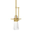 Hubbardton Forge 2013 Modern Brass Clear Glass (ZM) Multi Erlenmeyer Mini Pendant