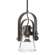 Hubbardton Forge 2015 Oil Rubbed Bronze Clear Glass (ZM) Multi Erlenmeyer Large Mini Pendant