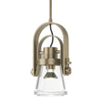 Hubbardton Forge 2015 Soft Gold Clear Glass (ZM) Multi Erlenmeyer Large Mini Pendant