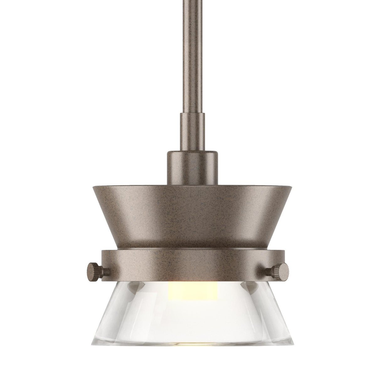 Hubbardton Forge 2013 Bronze Clear Glass (ZM) Multi Apparatus Mini Pendant