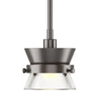Hubbardton Forge 2013 Oil Rubbed Bronze Clear Glass (ZM) Multi Apparatus Mini Pendant