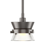 Hubbardton Forge 2013 Oil Rubbed Bronze Clear Glass (ZM) Multi Apparatus Mini Pendant