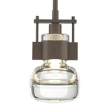 Hubbardton Forge 2013 Bronze Clear Glass (ZM) Multi Cuff Small Mini Pendant