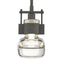 Hubbardton Forge 2013 Natural Iron Clear Glass (ZM) Multi Cuff Small Mini Pendant