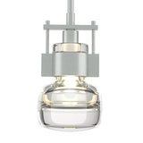 Hubbardton Forge 2013 Vintage Platinum Clear Glass (ZM) Multi Cuff Small Mini Pendant
