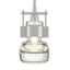 Hubbardton Forge 2013 Vintage Platinum Clear Glass (ZM) Multi Cuff Small Mini Pendant
