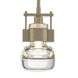 Hubbardton Forge 2013 Soft Gold Clear Glass (ZM) Multi Cuff Small Mini Pendant