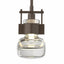 Hubbardton Forge 2014 Bronze Clear Glass (ZM) Multi Cuff Mini Pendant