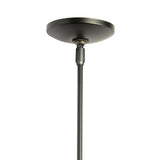 Hubbardton Forge 2014 Dark Smoke Clear Glass (ZM) Multi Cuff Mini Pendant