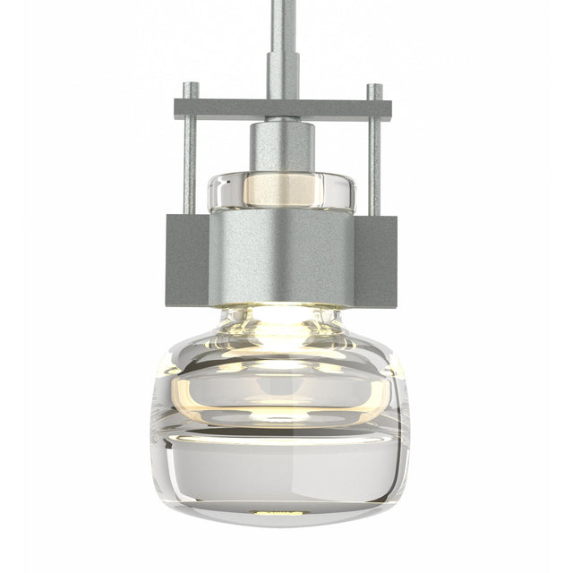 Hubbardton Forge 2014 Vintage Platinum Clear Glass (ZM) Multi Cuff Mini Pendant