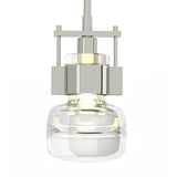 Hubbardton Forge 2016 Sterling Clear Glass (ZM) Multi Cuff Large Mini Pendant