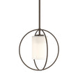 Hubbardton Forge 2016 Bronze Opal Glass (GG) Multi Rhythm Mini Pendant