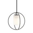 Hubbardton Forge 2016 Dark Smoke Opal Glass (GG) Multi Rhythm Mini Pendant
