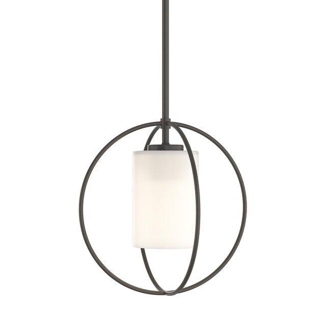 Hubbardton Forge 2016 Dark Smoke Opal Glass (GG) Multi Rhythm Mini Pendant