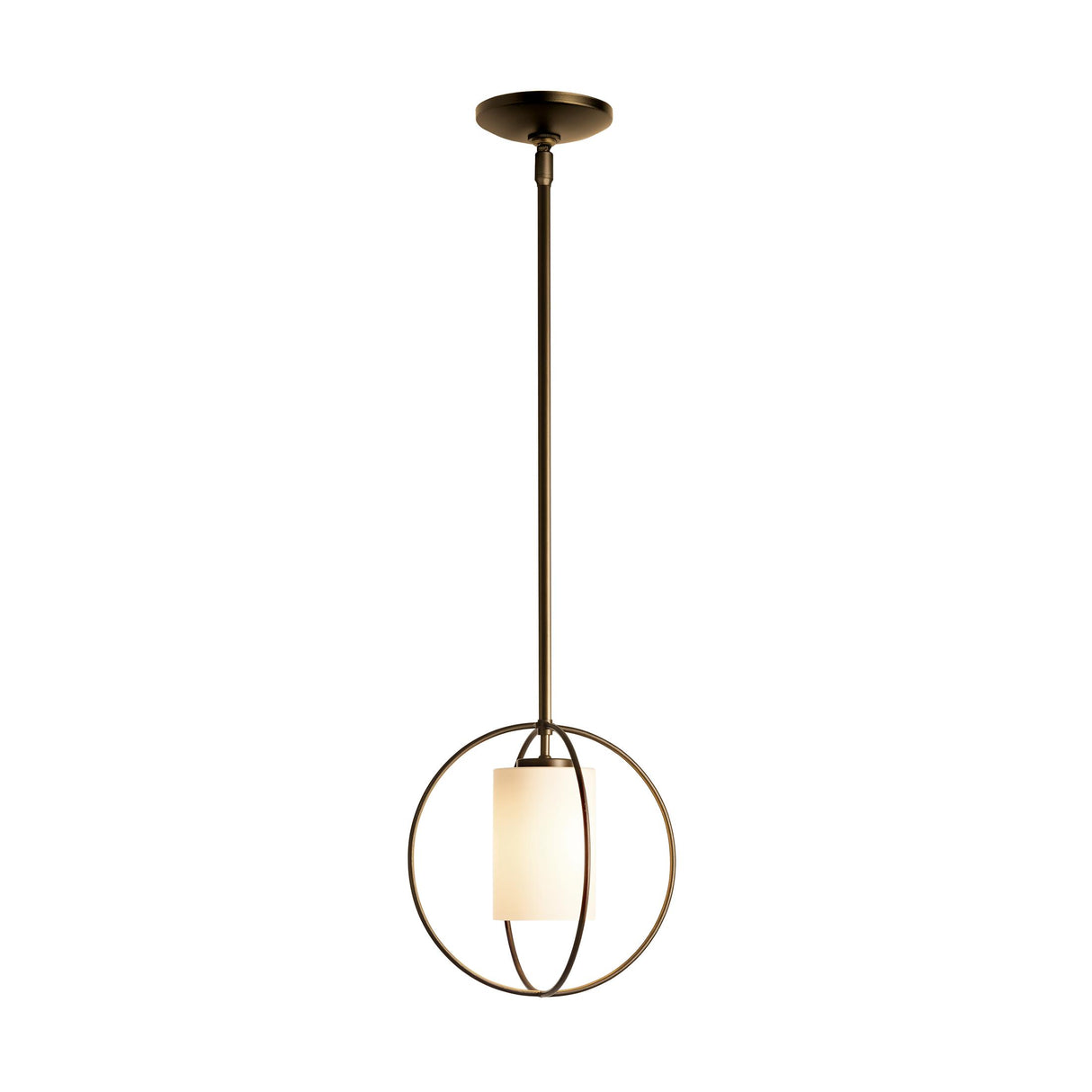 Hubbardton Forge 2016 Dark Smoke Opal Glass (GG) Multi Rhythm Mini Pendant