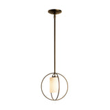 Hubbardton Forge 2016 Dark Smoke Opal Glass (GG) Multi Rhythm Mini Pendant