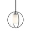 Hubbardton Forge 2016 Black Opal Glass (GG) Multi Rhythm Mini Pendant