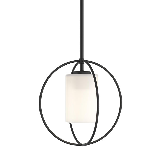 Hubbardton Forge 2016 Black Opal Glass (GG) Multi Rhythm Mini Pendant