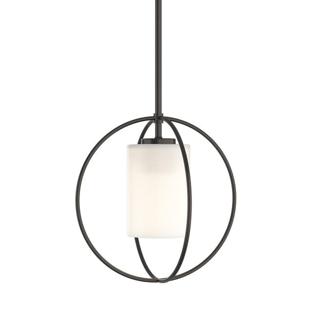 Hubbardton Forge 2016 Oil Rubbed Bronze Opal Glass (GG) Multi Rhythm Mini Pendant