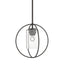 Hubbardton Forge 2016 Oil Rubbed Bronze Seeded Clear Glass (II) Multi Rhythm Mini Pendant