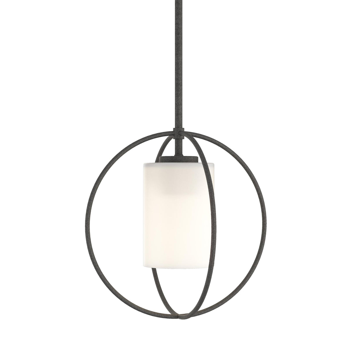 Hubbardton Forge 2016 Natural Iron Opal Glass (GG) Multi Rhythm Mini Pendant