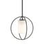 Hubbardton Forge 2016 Natural Iron Opal Glass (GG) Multi Rhythm Mini Pendant