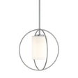 Hubbardton Forge 2016 Vintage Platinum Opal Glass (GG) Multi Rhythm Mini Pendant