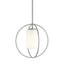 Hubbardton Forge 2016 Vintage Platinum Opal Glass (GG) Multi Rhythm Mini Pendant
