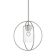 Hubbardton Forge 2016 Vintage Platinum Seeded Clear Glass (II) Multi Rhythm Mini Pendant