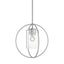Hubbardton Forge 2016 Vintage Platinum Seeded Clear Glass (II) Multi Rhythm Mini Pendant