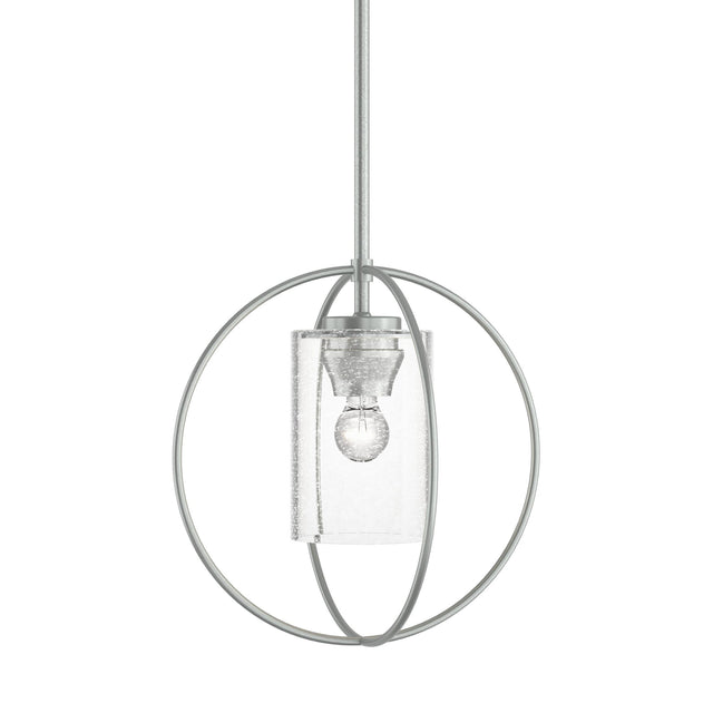 Hubbardton Forge 2016 Vintage Platinum Seeded Clear Glass (II) Multi Rhythm Mini Pendant