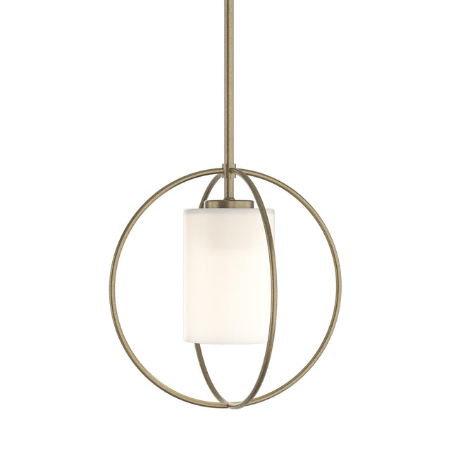 Hubbardton Forge 2016 Soft Gold Opal Glass (GG) Multi Rhythm Mini Pendant