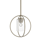 Hubbardton Forge 2016 Soft Gold Seeded Clear Glass (II) Multi Rhythm Mini Pendant